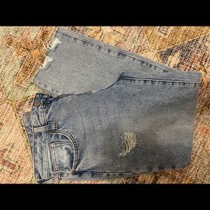 Joe’s mid rise straight ankle jeans